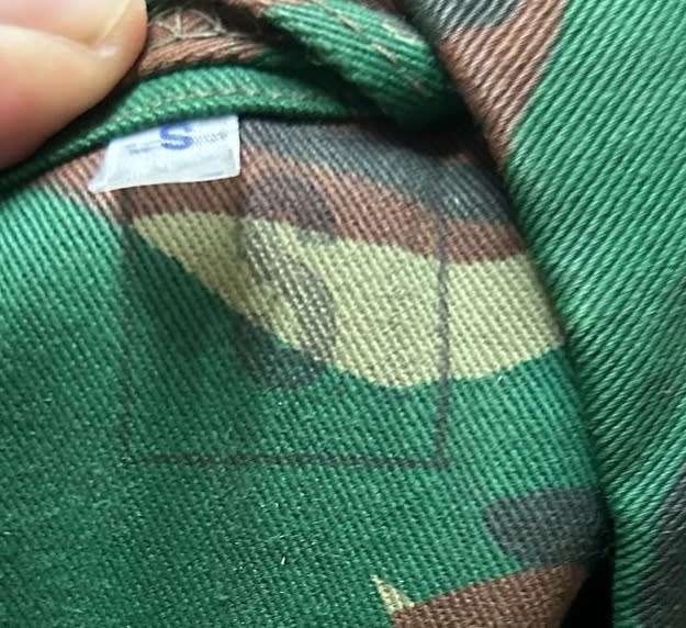 SADF - Recce Copy Renamo Camo Jacket ( Mint and Unworn ) Size Small