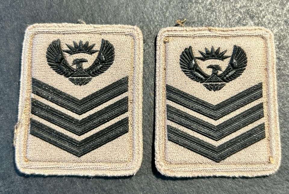 SA Army Collar Ranks