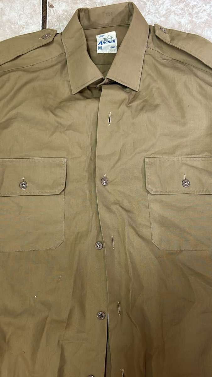 SADF - Nutria Longsleeve Shirt Dated 1969 - Top Condition