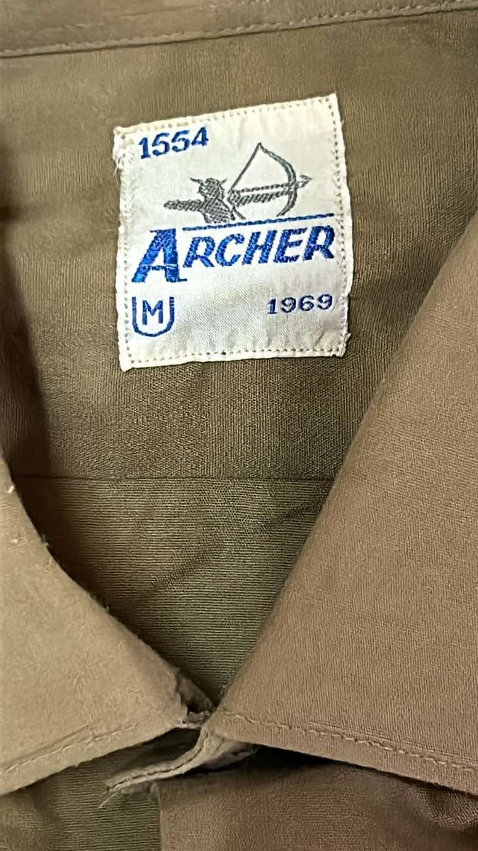 SADF - Nutria Longsleeve Shirt Dated 1969 - Top Condition