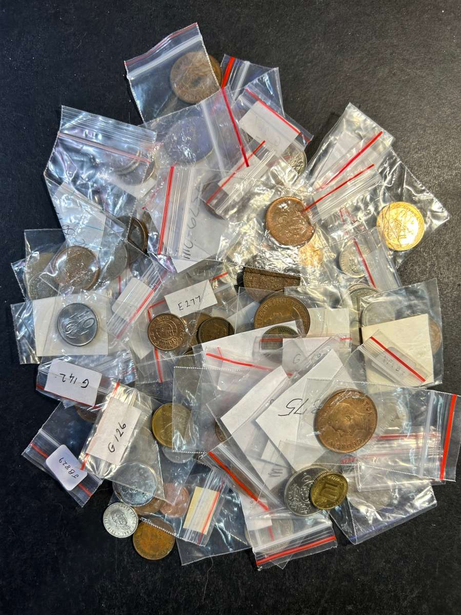 Mixed lot of 100 coins - 8
