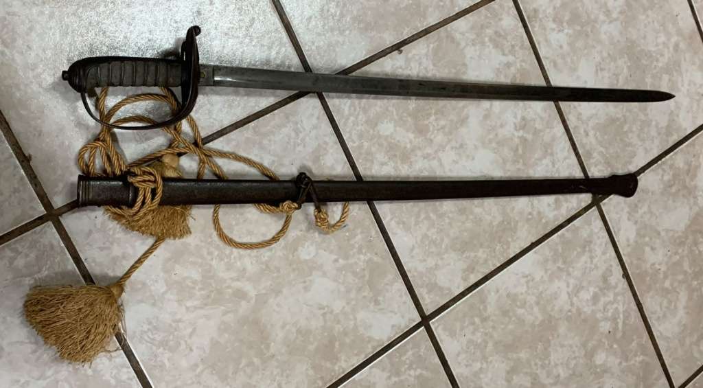 British Pattern 1827 Rifle Brigade NCO`s Infantry Sword Gordon Mitchell & Co Cape Town