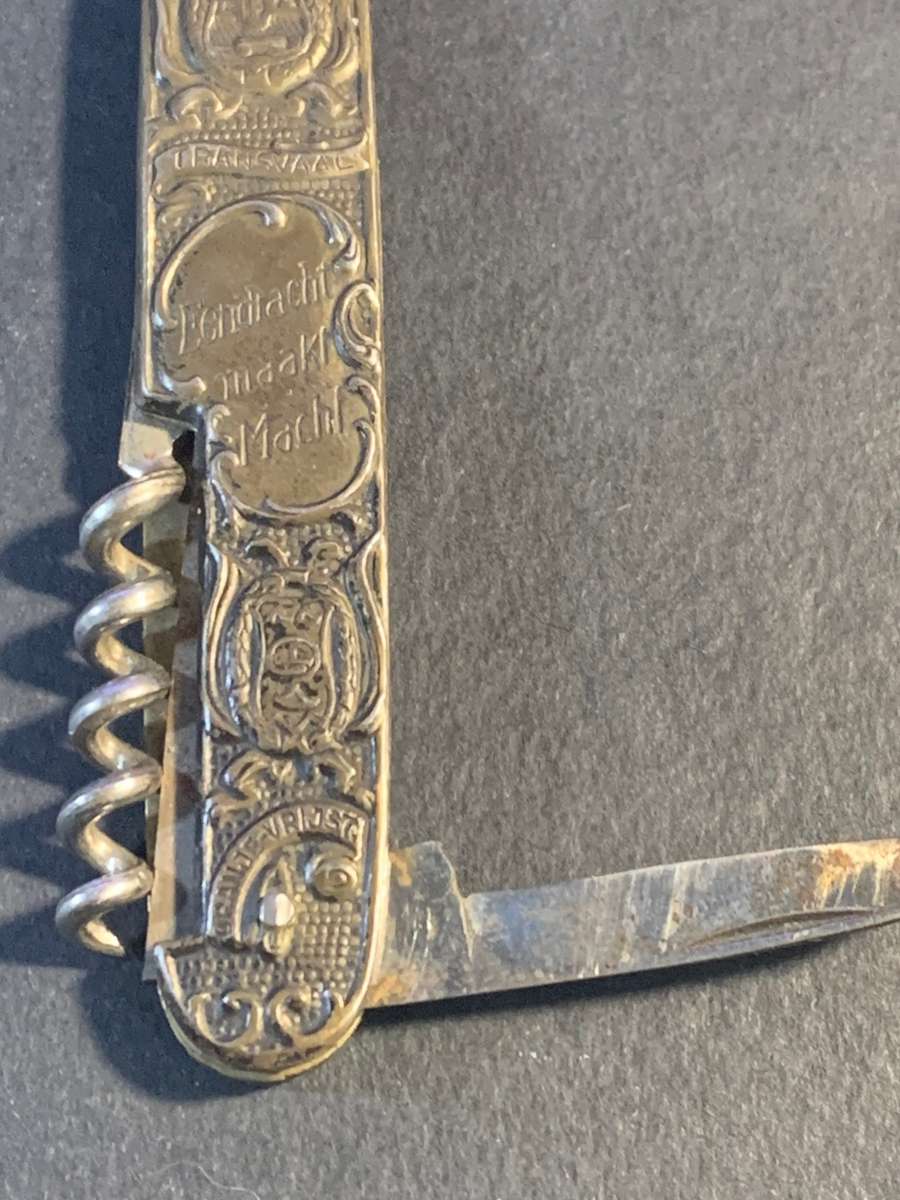 Kruger/de Wet Vintage Pocket Knife