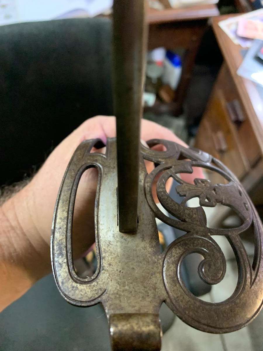 British Pattern 1827 Rifle Brigade NCO`s Infantry Sword Gordon Mitchell & Co Cape Town