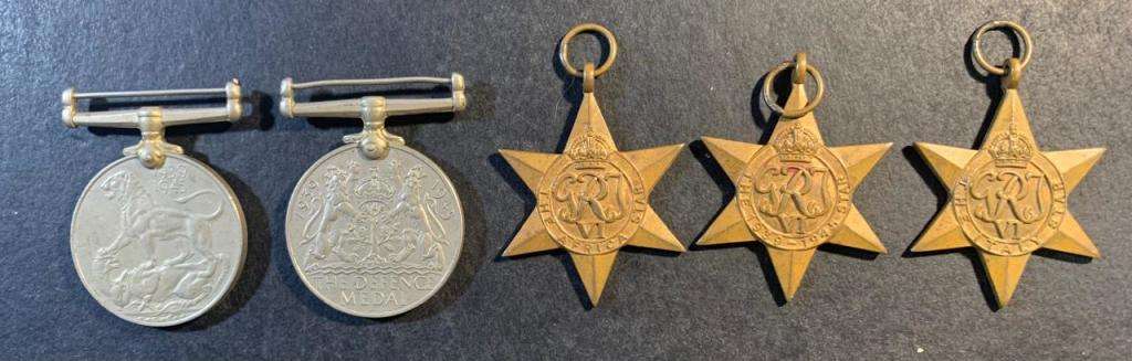 World War Two Group of 5 - 190208 H.Roberts