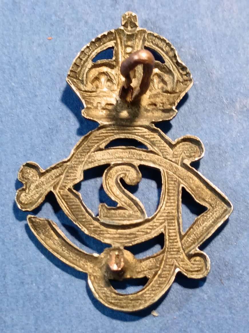 Cape Police District 2 Griqualand West Post 1902 Slouch Hat Badge