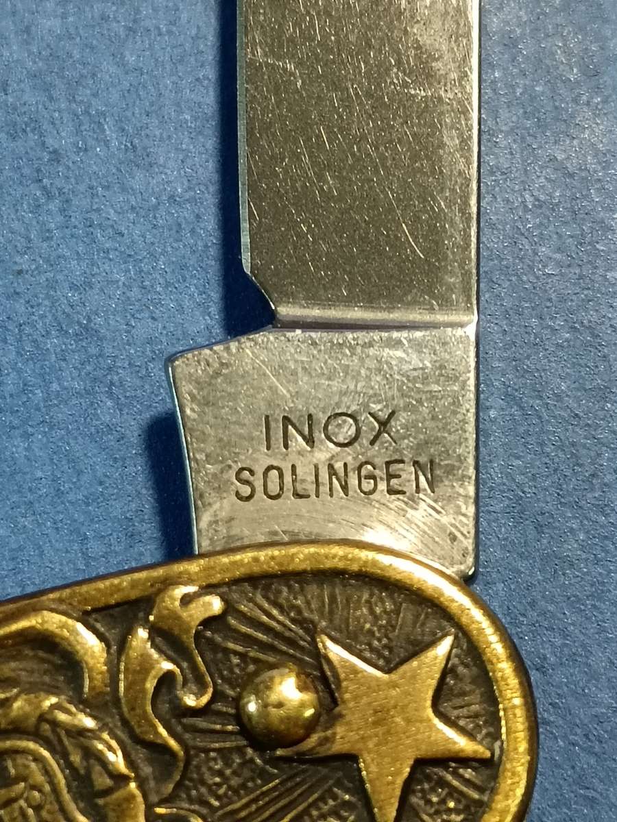 Inox Solingen Paul Kruger pocket knife