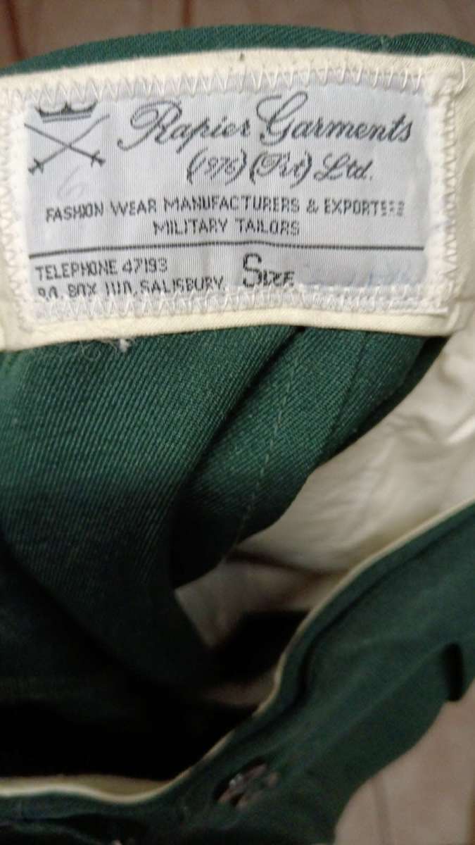 Rhodesia - Army Step out Greens `Corps of Signals`