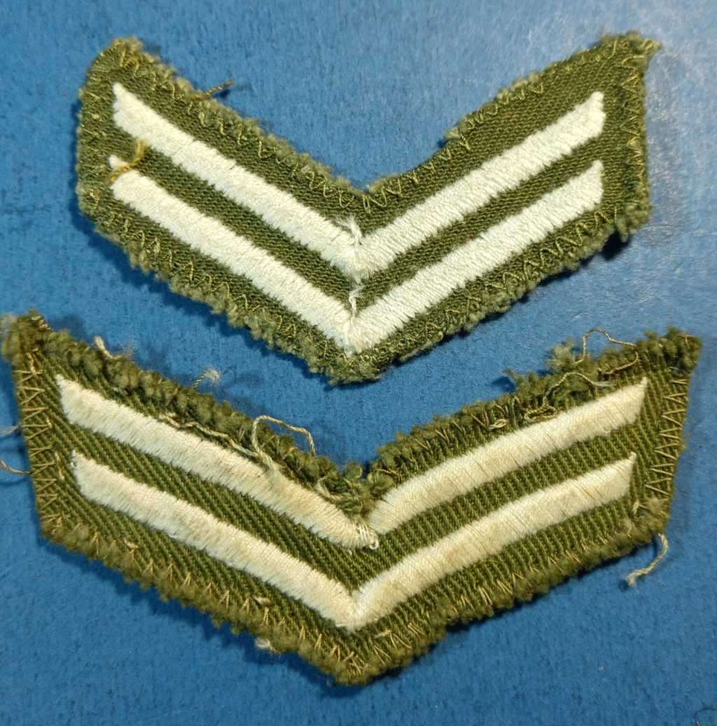 Rhodesia - Army Rank Badges