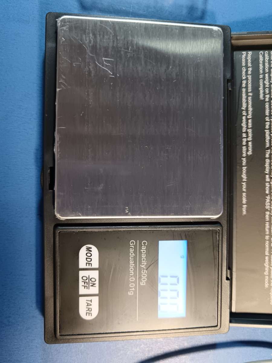 Gold scale up to 500gr