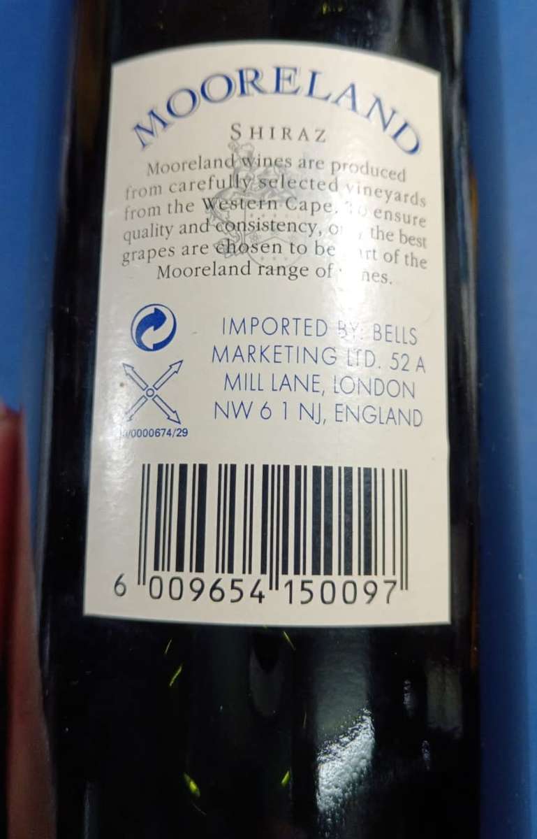 Mooreland Shiraz Wine