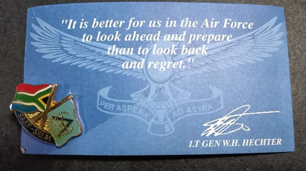 SADF - Air Force Pin Badge