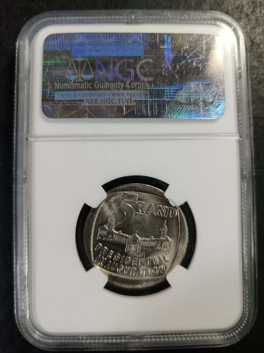 1994 Presidential Inauguration R5 graded MS65