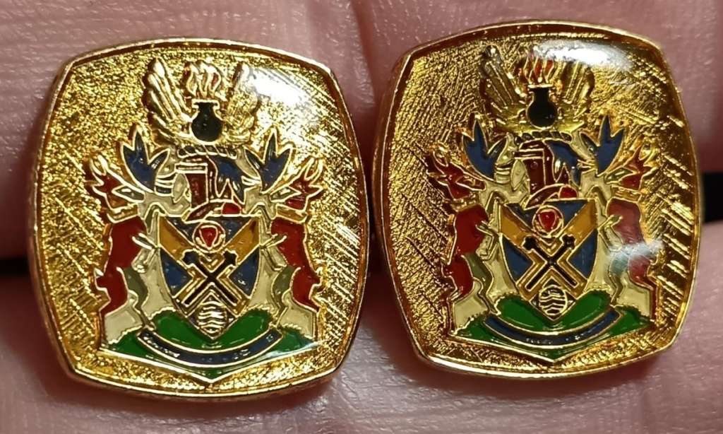 South African Traffic Department Cufflinks