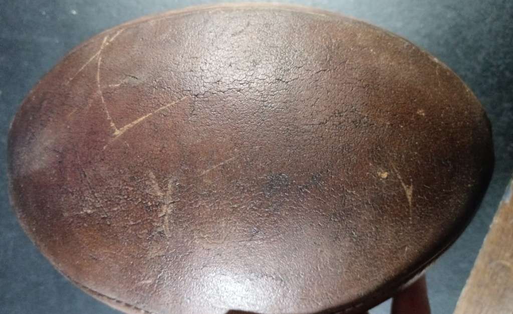 Vintage Genuine Leather Rugby Ball