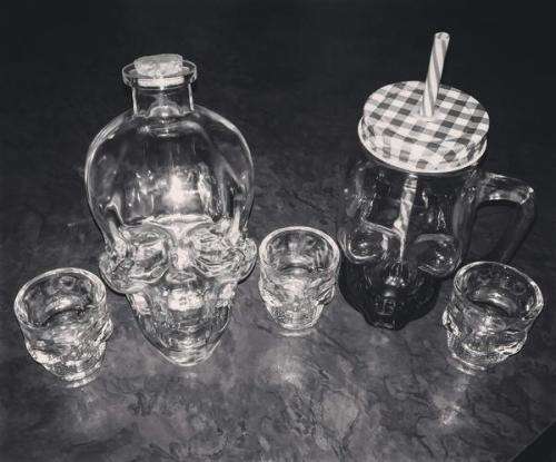 Glass Skull Shooter Glass