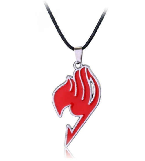 Red Fairy Tail Necklace