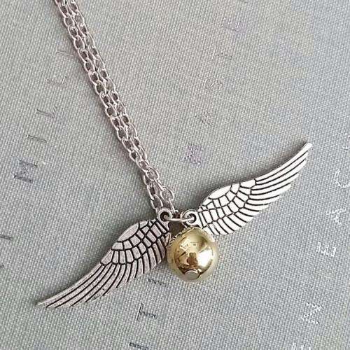 Golden Snitch Harry Potter Necklace