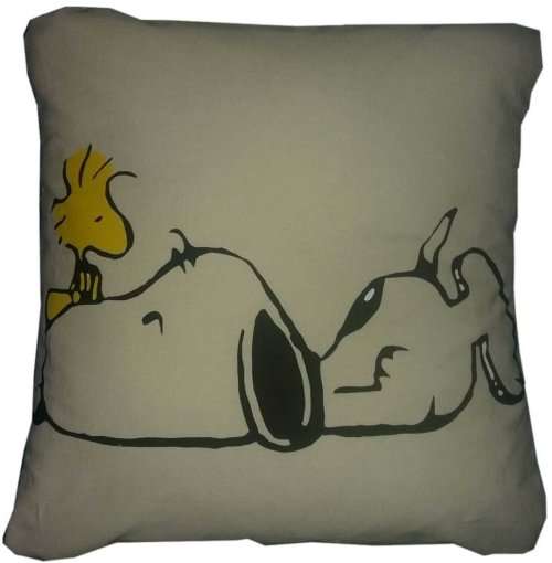 Snoopy & Woodstock Scatter Cushion