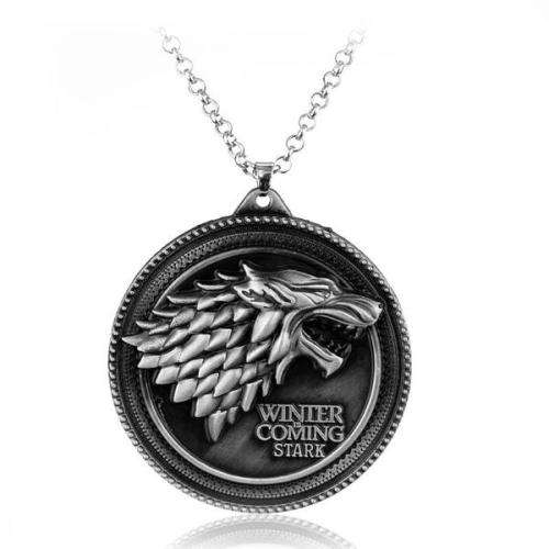 Game Of Thrones Stark Disc Necklace | Fandom Jewellery