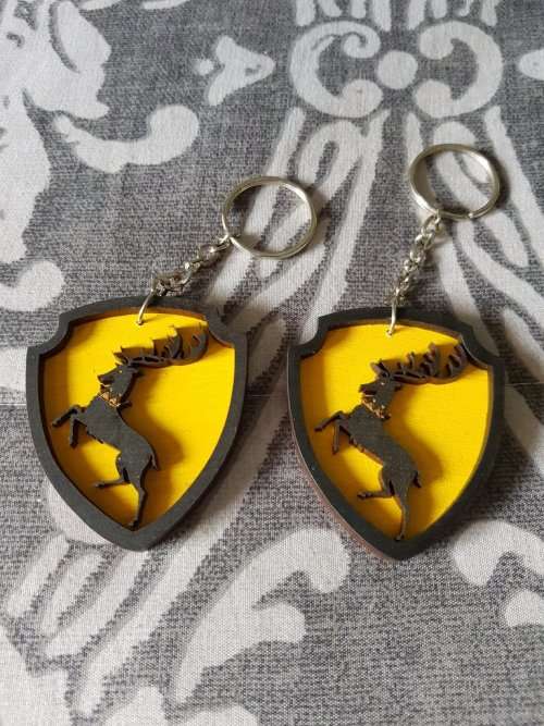 Baratheon Great House Game Of Thrones Keyring