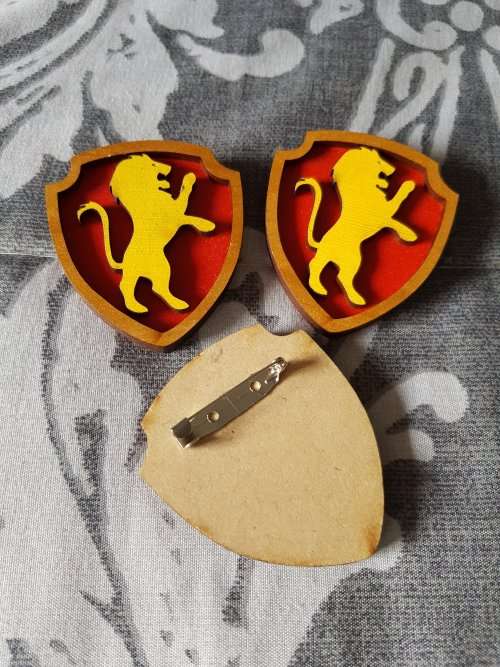 Gryffindor Harry Potter House Brooch