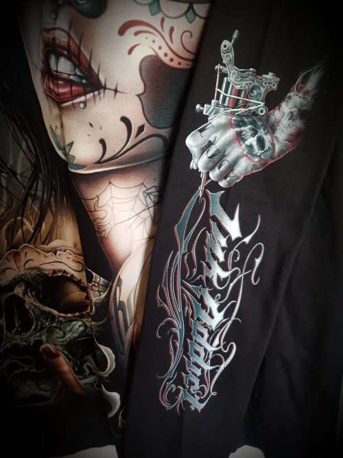 Sugar Skull Lady Unisex Long Sleeve Shirt, Skeleton Day Of The Dead Design Top ~ XXXLARGE ~