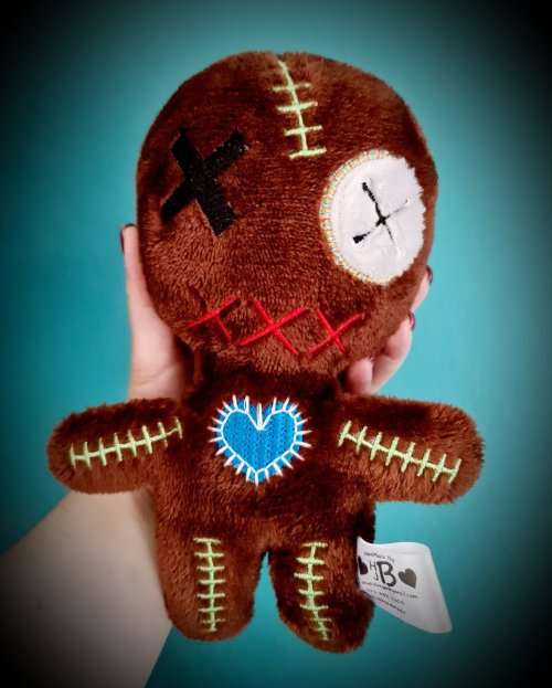Voodoo Doll Plushie - Brown