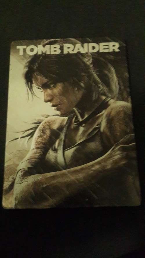 Tomb Raider in a Metal Case Cover