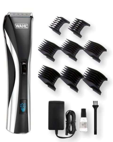 Wahl Rechargeable LCD Cord/Cordless Hair Clipper & Beard Kit