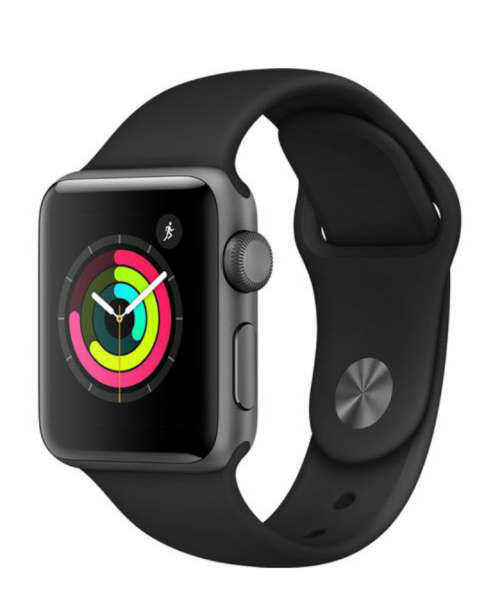 Apple Watch Series 3 38mm GPS Only Space Grey Aluminum