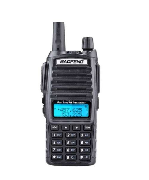 Long Range Vhf Uhf Transceiver Walkie-Talkie 5W PTT Handheld Radio UV-82