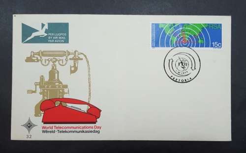 Nr 32  World Telecommunications Day 1973 October 1