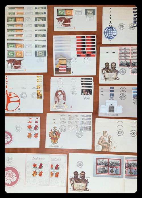 1965 - 1979  180  x  FDC's & Date Stamp Cards etc