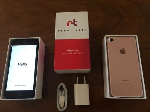 Apple iPhone 7 128GB - Pre Owned, Excellent Condition, Reboxed with charger and cable