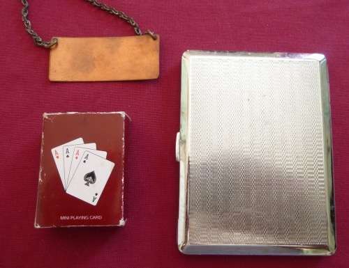 Collection of lights and cigarette boxes