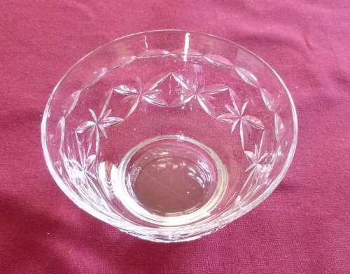 Small Stuart crystal bowl