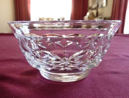 Small Stuart crystal bowl