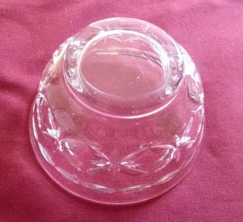 Small Stuart crystal bowl