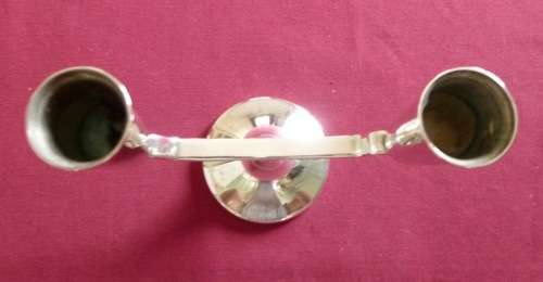 Silver plated candelabra