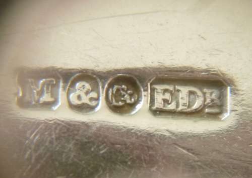 Set of six Victorian silver plated table forks - kings pattern