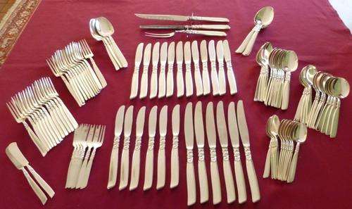 Canteen Community plate cutlery - for 12