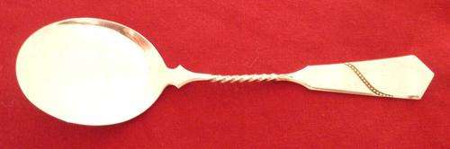 Dutch silver bon bon spoon