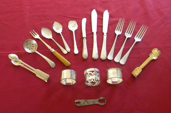 Collection of cutlery