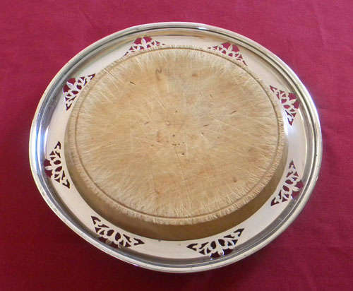 Silver cheese board tray