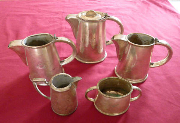 A collection of hotelware - old Durban