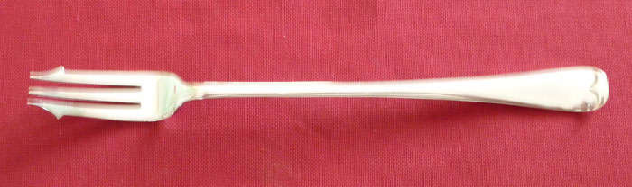 Silver plated pickle fork