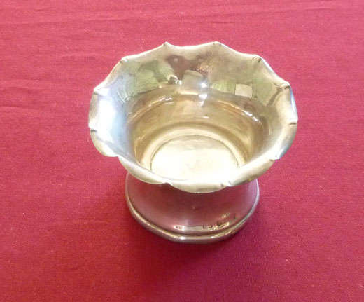 Arts and crafts silver dish