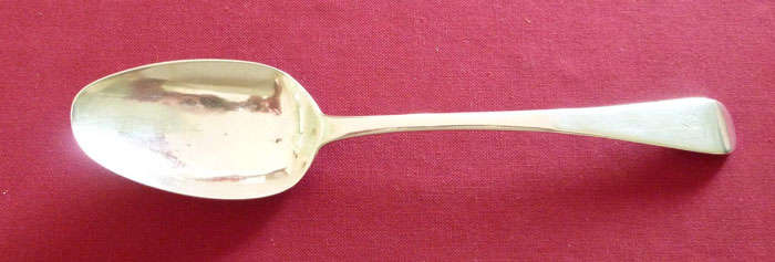 Georgian silver tablespoon