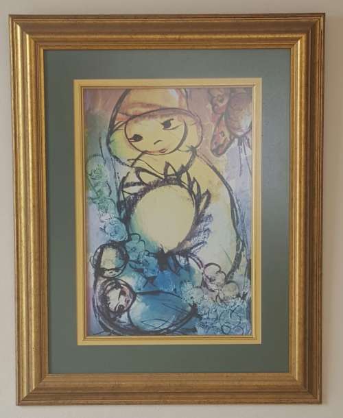 Framed Claerhout print